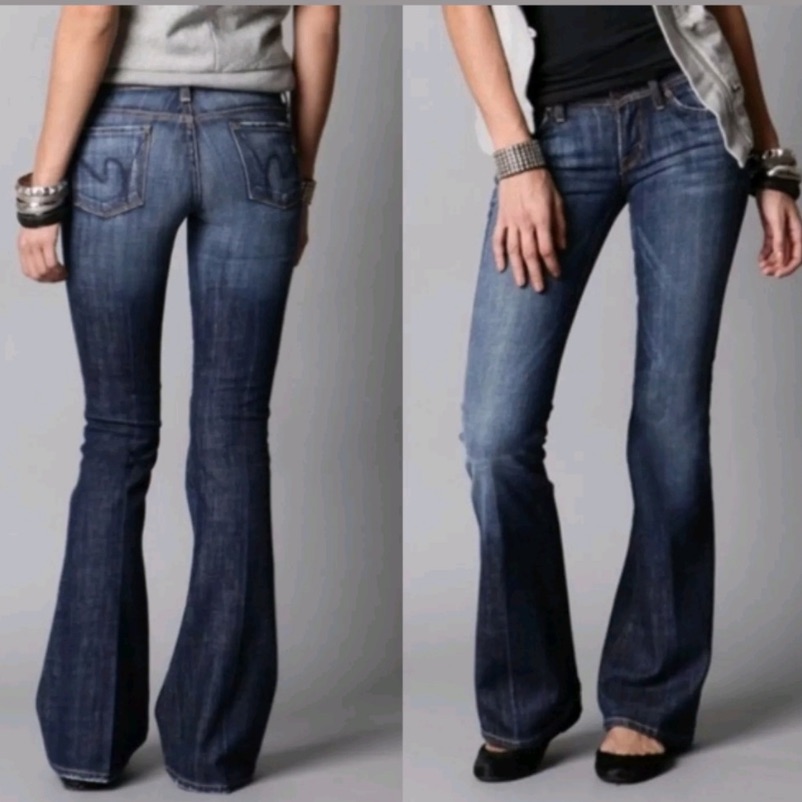 Citizens Of Humanity Ingrid #002 Low Waist Flair
